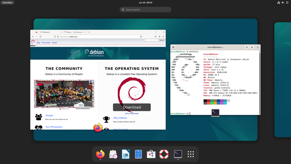 Windows 11 to Debian, again.